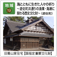 地域（19）海とともに生きた人々の祈り ～遊佐町浜通りの漁業・海運に関わる歴史文化財～